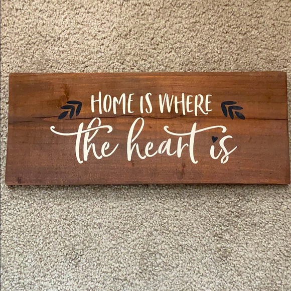 Other - Handmade wooden sign